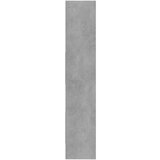 Ormarić Knjižna omara betonsko siva 60x35x180 cm iverna plošča, (20705491) | Shoptok.si