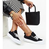 Gemre Edward's black canvas sneakers | Shoptok.si