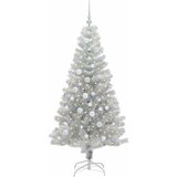  Božićno drvce Srebrno 150 cm PET | shoptok.hr
