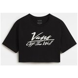 Vans Majice & Polo majice GO ANYWHERE CREW CROP Črna Cene