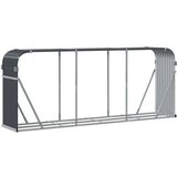 vidaXL Držač za cjepanice antracit 234x45x100 cm pocinčani čelik | shoptok.hr