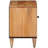 TV ormar s pohranom Prirodna 80 x 33 x 46 cm Čvrsto drvo manga | shoptok.hr