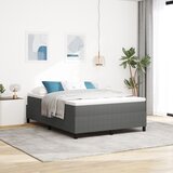 vidaXL Krevet s kutijom s madracem svijetlo sivi 140x200 cm Žakard tkanina | shoptok.hr