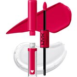NYX Professional Makeup Shine Loud šminka za sijaj ustnic tekoče rdečilo za ustnice šminka 3,4 ml odtenek 03 Ambition Statement za ženske | Shoptok.si