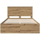  Konstrukcija postelje Oreh 150 x 200 cm Masivno borovo les, (5000104116) | Shoptok.si