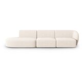 Milo Casa Bež sofa od šenila s desnim kutom 311 cm Paolo – Cijene