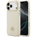 Guess maskica za iPhone 17 Pro kompatibilna s MagSafe (PU s logom od zrnaste strass tkanine) bež (IZLOŽBENI ARTIKL) Cijene