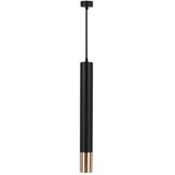  Luster na sajli 1xGU10/35W/230V 50 cm crna/zlatna | Eponuda.com