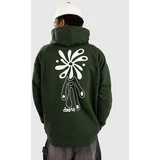 Cortagon Climb Pulover s kapuco forest green