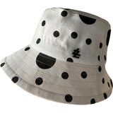 LA ZAR HATS Bucket hat šešir sa crnim tufnicama Cene