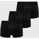 Calvin Klein Underwear Boksarice 3-pack moške, črna barva, 000NB3651A