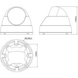 Avtech DGM2203ASVSEP - 2MPX IP DOME KAMERA, (20653029) | Shoptok.si