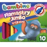Unipap Bambino: Jumbo 10-delni komplet barvnih flomastrov Cene
