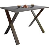 MID.YOU Jedilna Miza Xona, Antracit, Črna, 110x80cm | Shoptok.si