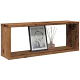 vidaXL Stenske kockaste police 2 kosa starinski les 60x15x23 cm | Shoptok.si