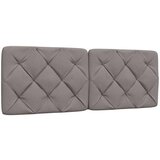 vidaXL Vzglavna stranica taupe 120 cm blago Cene