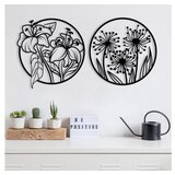 WALLXPERT Mucbir zidna dekoracija, 100x50 cm, 1,2 mm, crna | Eponuda.ba