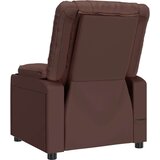  Naslanjač rjavo umetno usnje, (20928428) | Shoptok.si