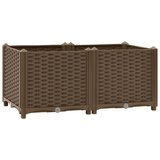  Povišena gredica 80 x 40 x 38 cm od polipropilena | shoptok.hr