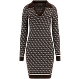 Guess LS POLO AUBREY 4G SWTR DRESS W5BK25 Z3JD2 Smeđa Cijene