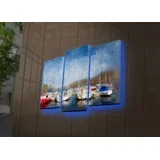 LED zidna dekoracija 3PATDACT-9, 82 x 50 cm, Šarena