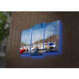 Wallity zidna led dekoracija 3PATDACT-9, 82 x 50 cm, šarena Cene