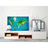  Slika za samostalno slikanje - World Map (Blue &amp Green) 60x40 | shoptok.hr