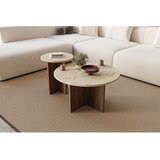 Skye_Decor Skye Decor Klub sto Set Private Travertine, Walnut Cene