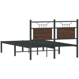  Okvir kreveta bez madraca smeđa boja hrasta 120 x 200 cm drveni | shoptok.hr