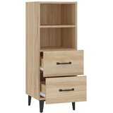  Komoda boja hrasta sonome 34,5x34x90 cm od konstruiranog drva | shoptok.hr