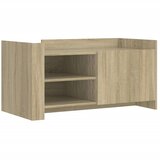 Maison Chic Klubska mizica - kavna mizica - Nizka mizica sonoma hrast 100x50x50 inženirski les, (21752904) Cene