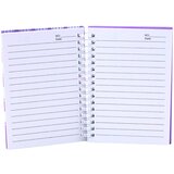  Holographic Shells Lined Notebook Purple A6 80 Sheets | shoptok.hr