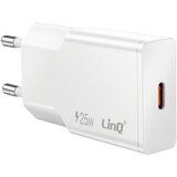 LINQ Extra Ploščati Omrežni Polnilnik z Vrati USB-C Power Delivery 25W, Bela, (5000497790) Cene