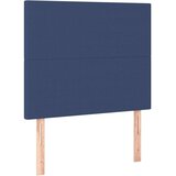 vidaXL Posteljno vzglavje 2 kosa modro 90x5x78/88 cm blago | Shoptok.si