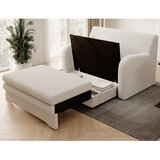 ELTAP Bijela sklopiva/s prostorom za odlaganje sofa od bouclé tkanine 130 cm Ario – | shoptok.hr