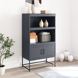  Visoka komoda antracit 68,5x38,5x123,5 cm čelična | shoptok.hr