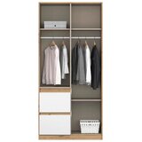 Modern Living Omara S Klasičnimi Vrati Nidda, Bela, Barva Hrasta | Shoptok.si