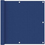 vidaXL balkonski zastor plavi 90 x 300 cm od tkanine Oxford | shoptok.hr