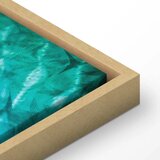  Slika - A shoal of dark fish 60x40 U prirodnom drvenom okviru | shoptok.hr