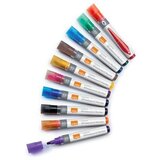 Nobo Marker za ploču s tekućom tintom, okrugli vrh, 10 kom, miješani | shoptok.hr
