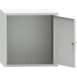  kockasta omarica s ključavnico, vxšxg 450 x 450 x 426 mm, svetlo sive barve Cene
