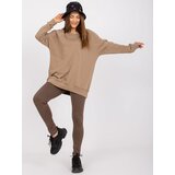 ex moda Sweatshirt-EM-BL-U623.63P-dark beige | Shoptok.si