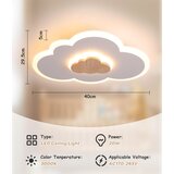 FANLG LED stropna luč oblak 3000K | Shoptok.si