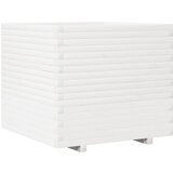 Maison Chic Vrtno cvetlično korito - Cvetlični Lonec belo 80x80x72 cm trdna borovina, (21788903) Cene