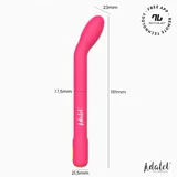 VIBRATOR Gently G-Spot With App Pink