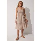  Dress - Brown Cene