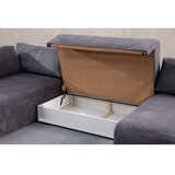 Atelier Del Sofa Kutna sofa Enjoy Chl-O3-2R, 180x405x150 cm, Antracit | Eponuda.ba