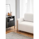 ELTAP Krem sklopiva/s prostorom za odlaganje sofa od bouclé tkanine 244 cm Arcadova – | shoptok.hr