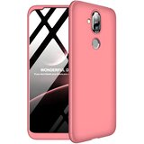 GKK Zaštitna futrola 360 - Prednji i stražnji poklopac cijelog mobitela za Nokia 8.1/X7 - Roza Cijene