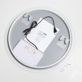  Brilagi - LED prigušiva, ogledalo sa grejanjem i pozadinskim osvetljenjem CLARA PRO LED/19W/230V pr. 60 cm IP44 | Eponuda.com